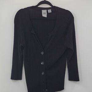 Verve Black Sweater Size: M